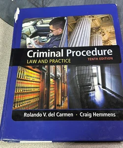 Criminal Procedure (law and practice)  10th edition