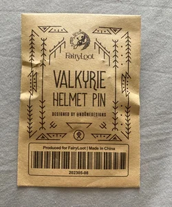 Fairyloot Valkyrie Helmet Pin