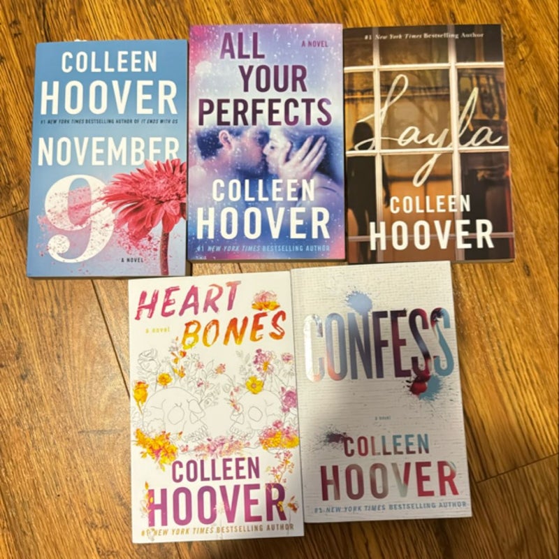 Colleen Hoover set 5 books