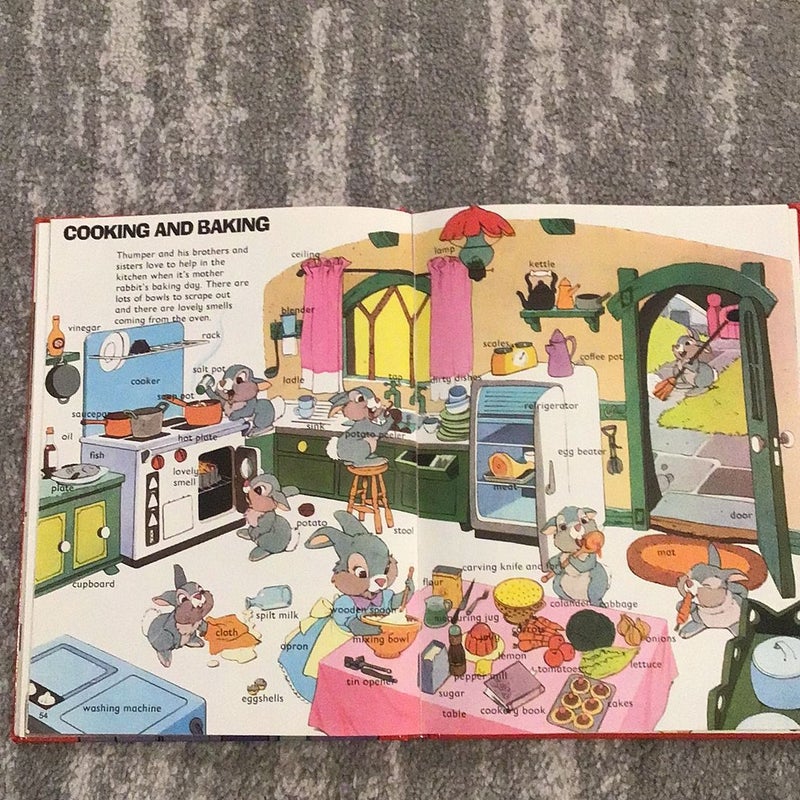 The Giant Walt Disney Word Book by Parnell, Hardcover | Pangobooks