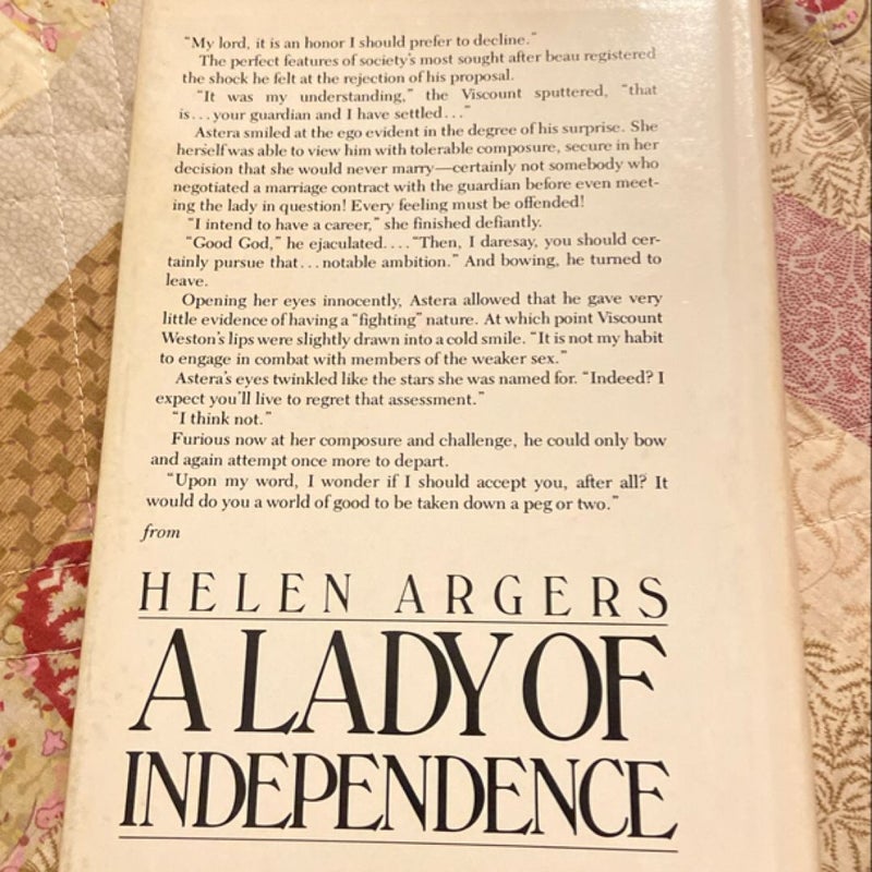 A Lady of Independence