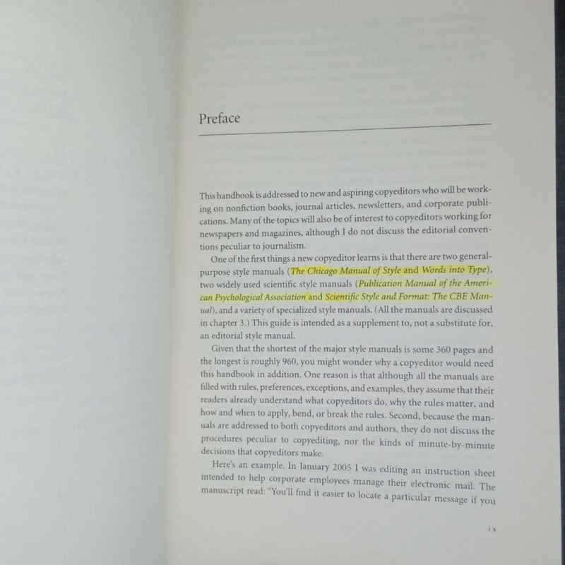 The Copyeditor's Handbook, (2nd Edition)