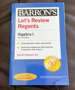 Let's Review Regents: Algebra I Revised Edition