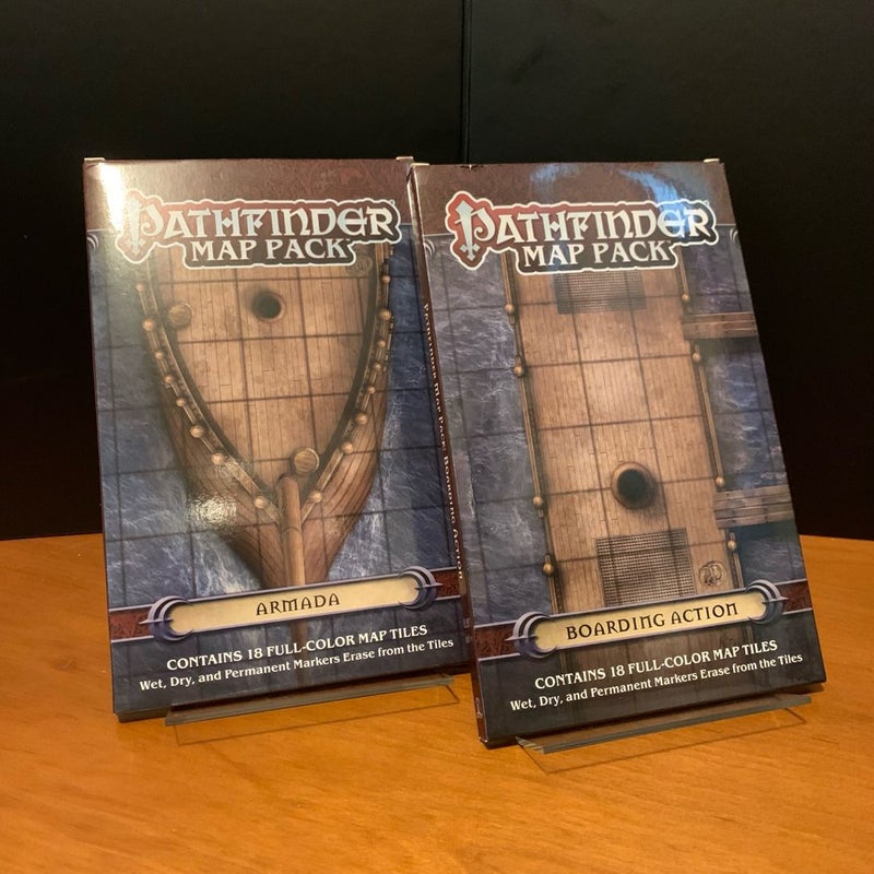 Pathfinder Map Pack Lot: Armada, Boarding Action