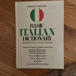 Cortina/Grosset Basic Italian Dictionary