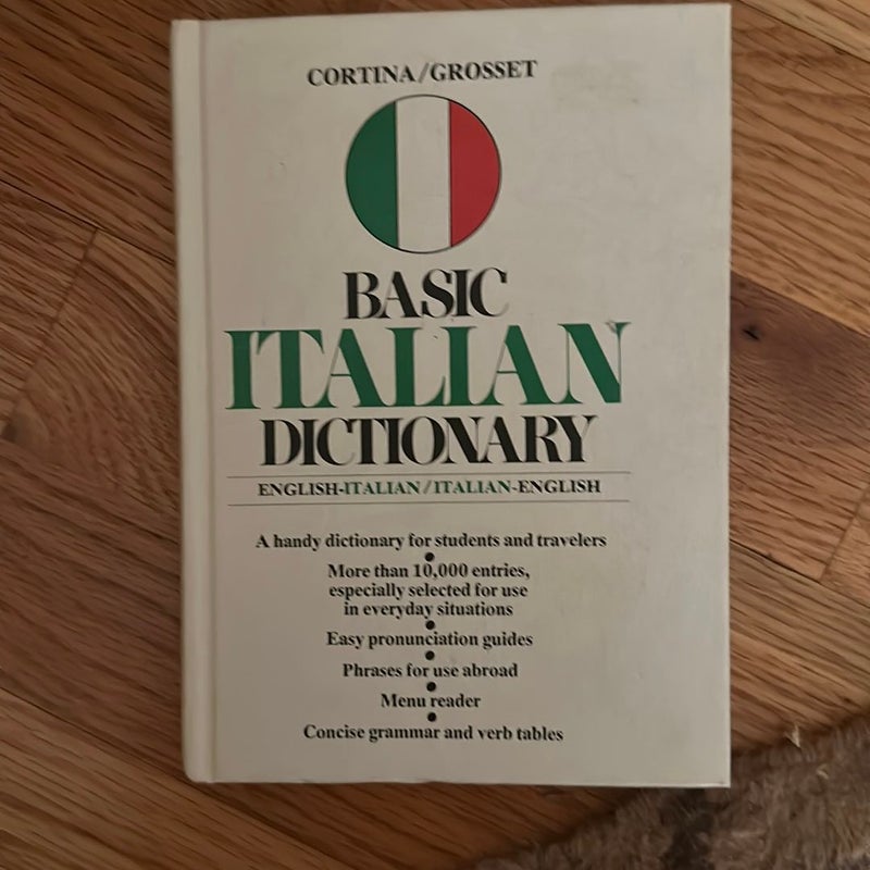 Cortina/Grosset Basic Italian Dictionary