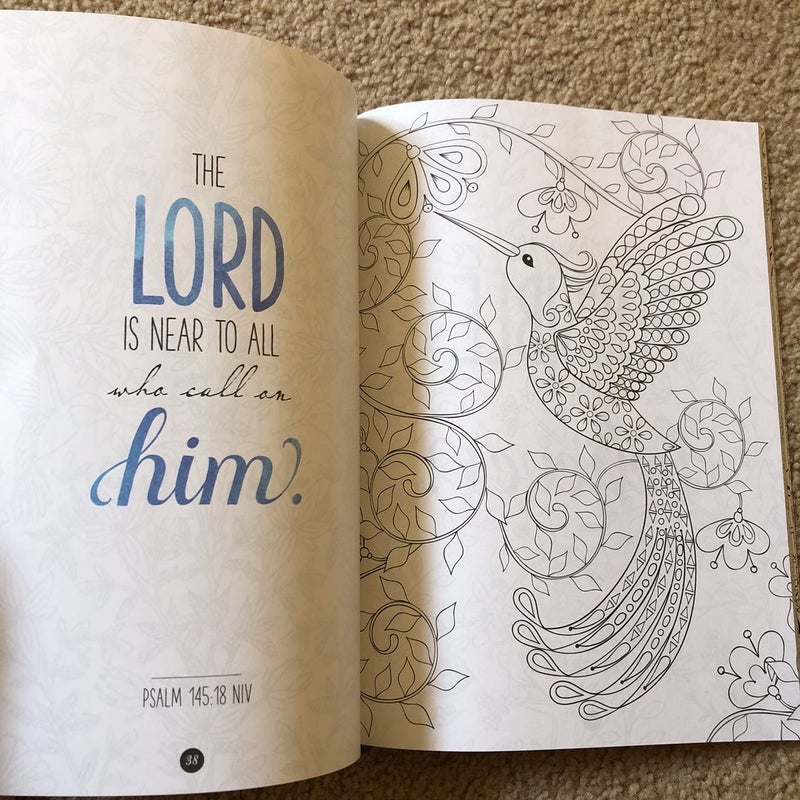 Count your blessings coloring book