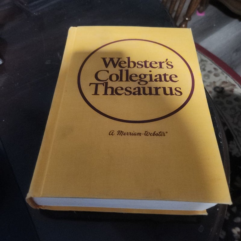 Webster's Collegiate Thesaurus