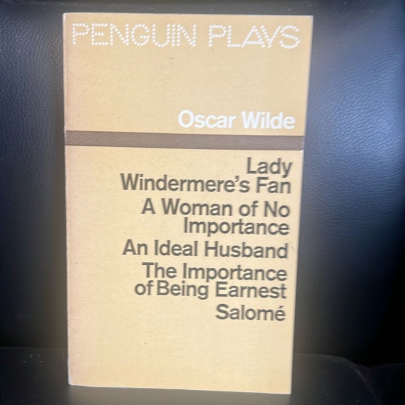 Penguin Plays : Oscar Wilde