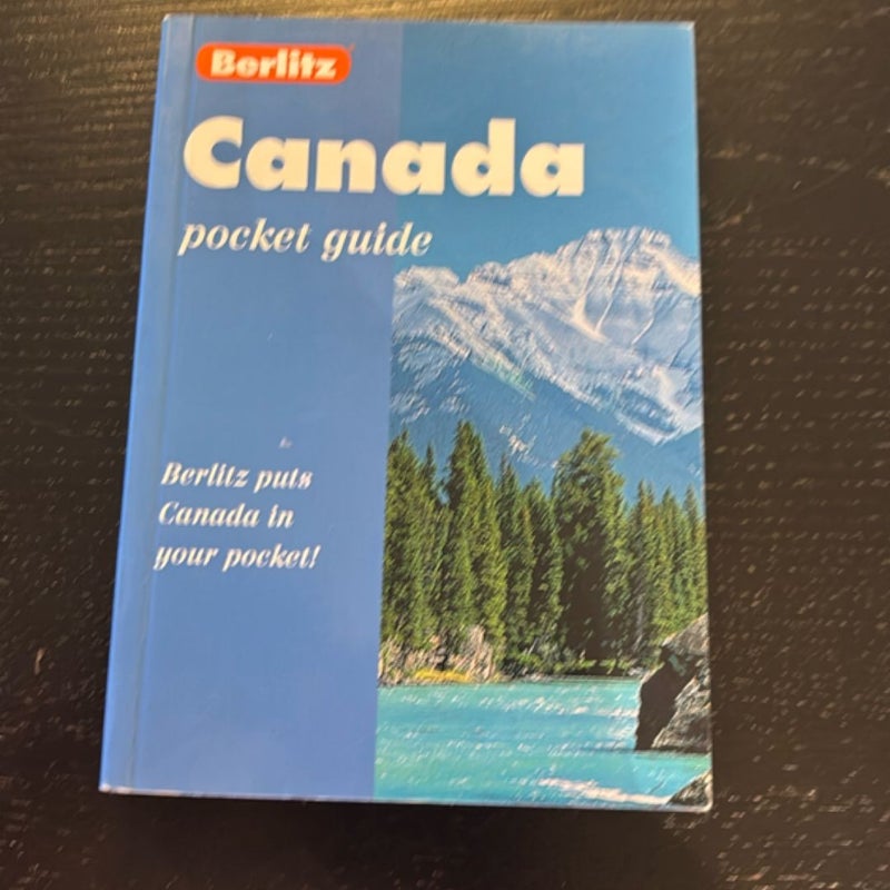 The Canada Pocket Guide 1998