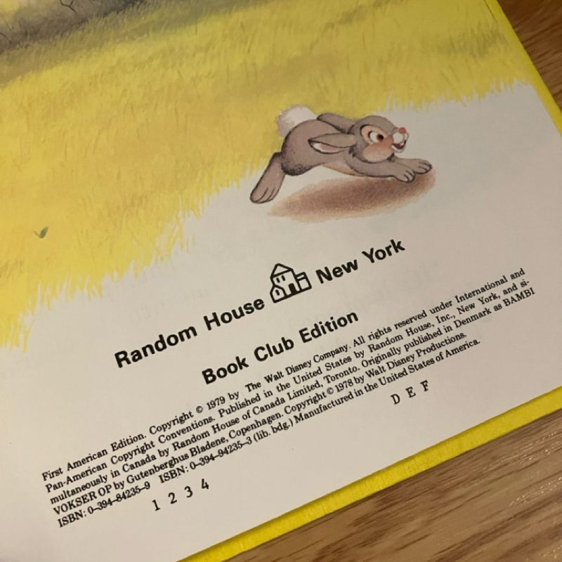Bambi Grows Up (1st American Edition 1979)