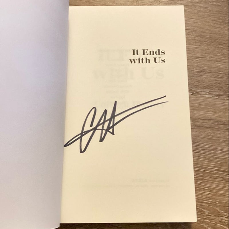 It Ends with Us (Signed)