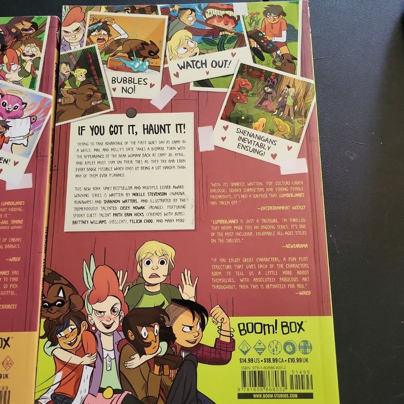 Lumberjanes Volumes 1 and 3