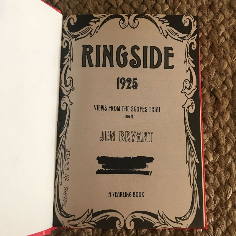 Ringside 1925 
