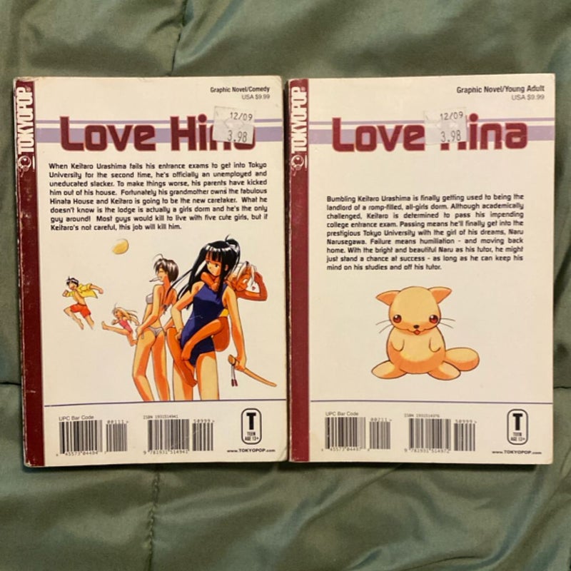 Love Hina 1-9 & 12-14