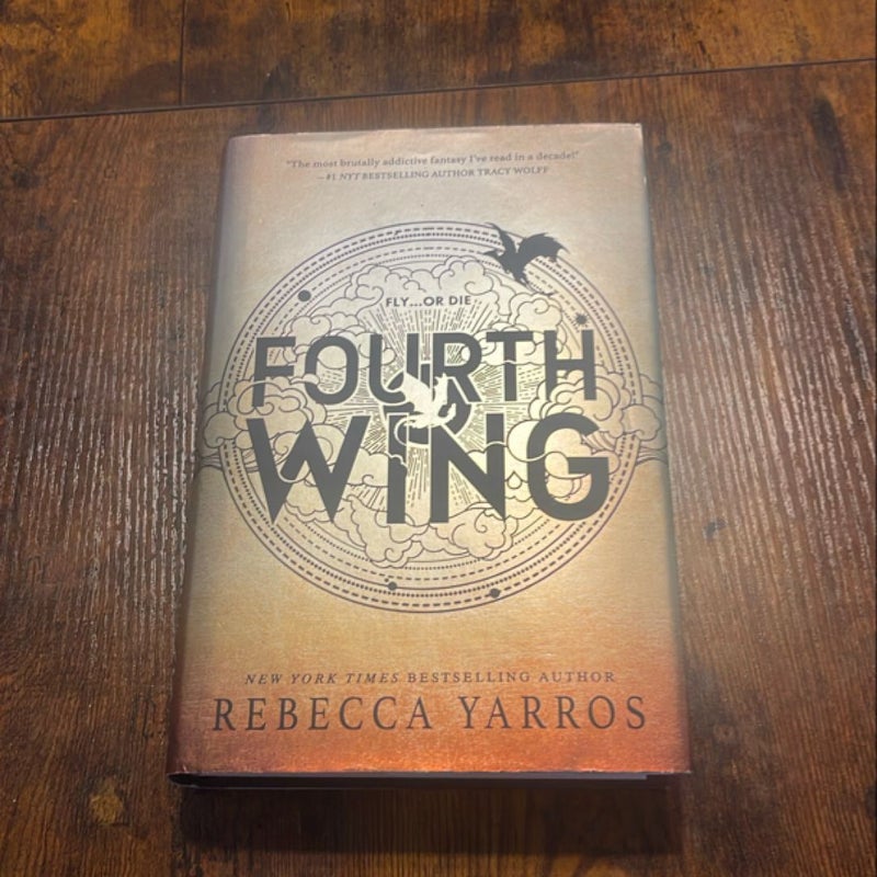 Fourth Wing first edition 