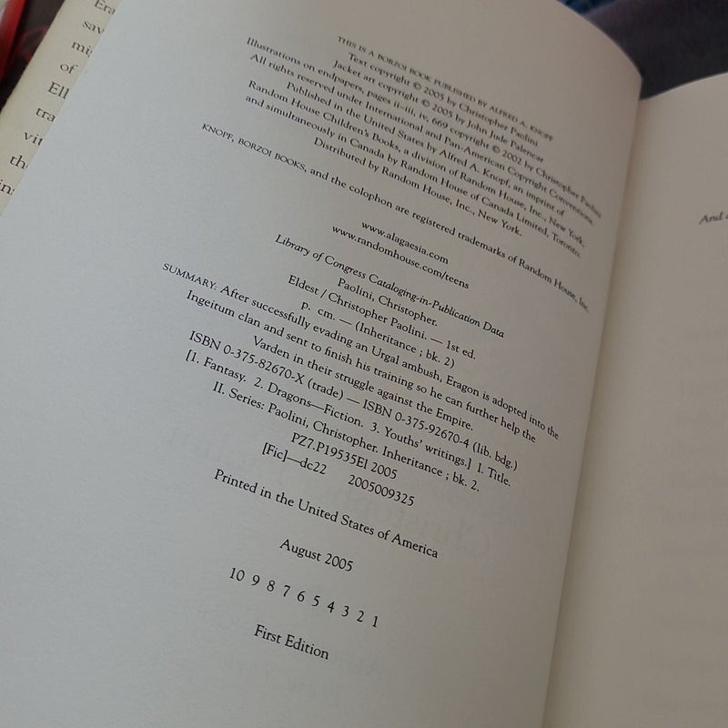 Eldest *First Edition*
