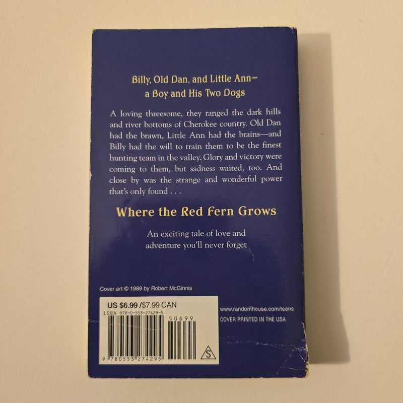 Where the Red Fern Grows