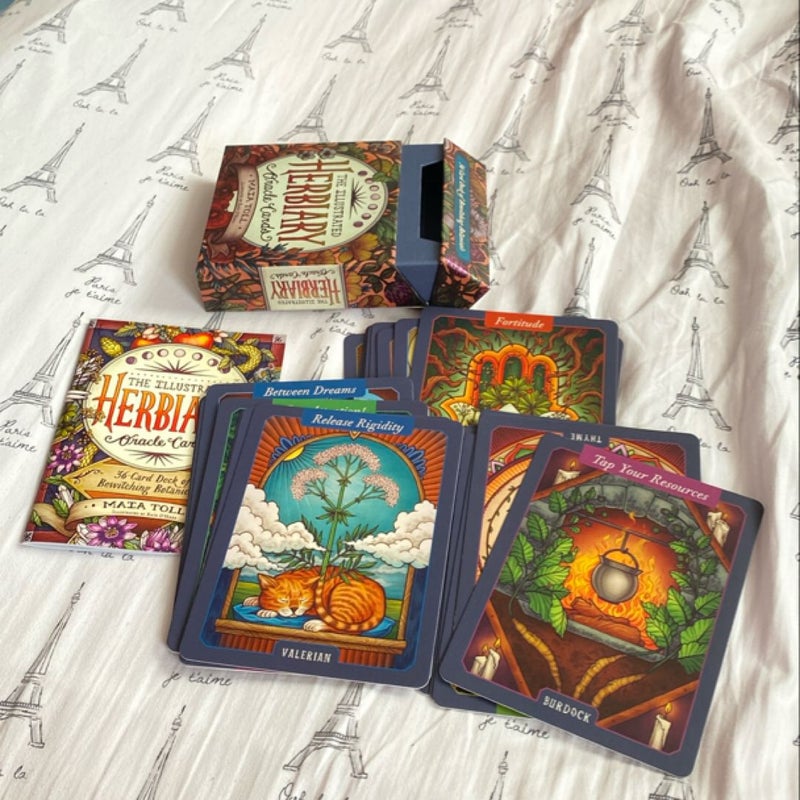 The Illustrated Herbiary Oracle Cards