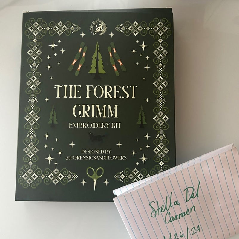 The Forest Grimm Fairyloot Embroidery Kit