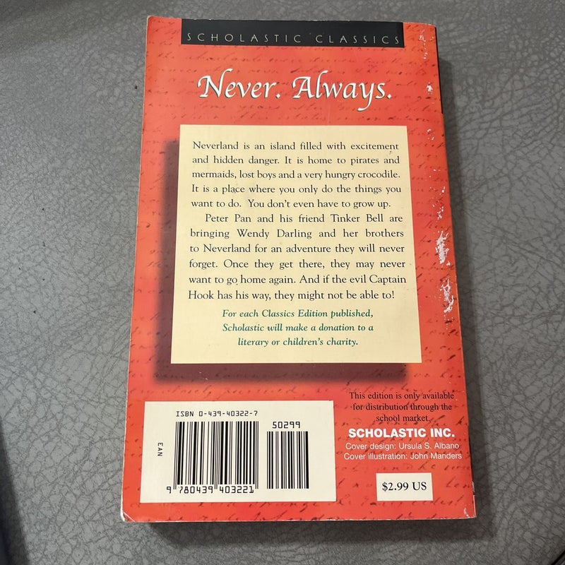 Peter Pan - Scholastic Edition