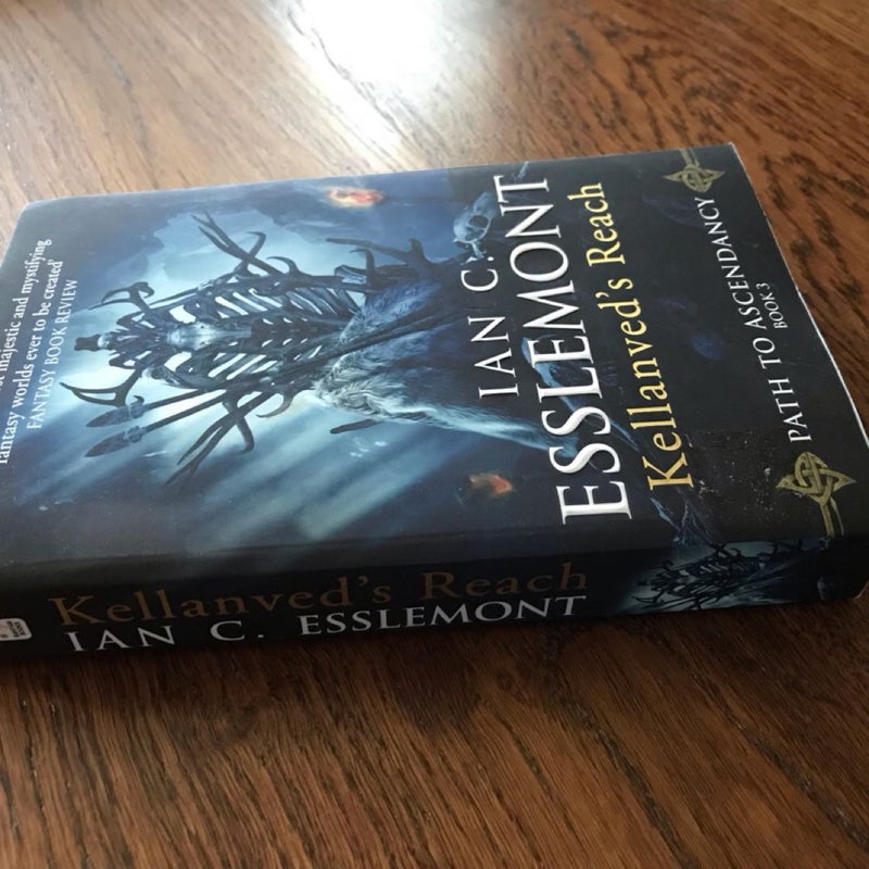 Ian C. Esslemont KELLANVED’S REACH (Path To Ascendency) UK Paperback, Epic Fantasy Sci-Fi Series