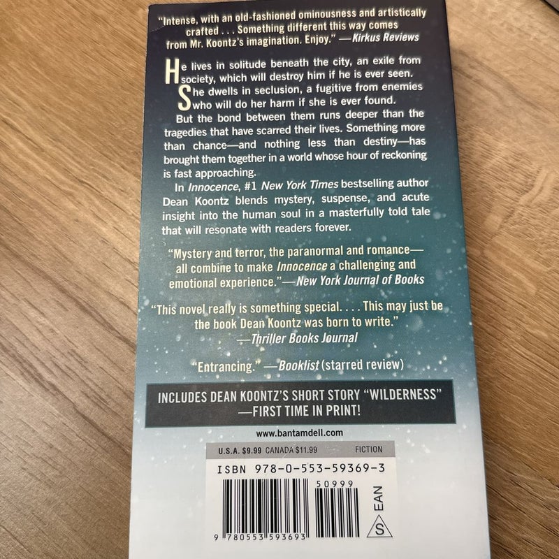 Innocence (with Bonus Short Story Wilderness)