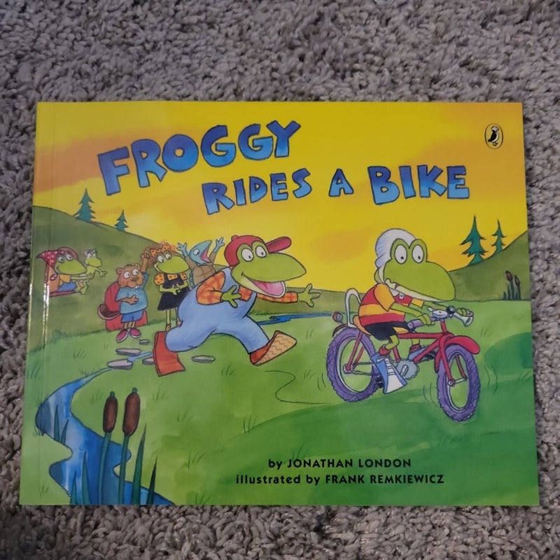 Froggy Rides A Bike