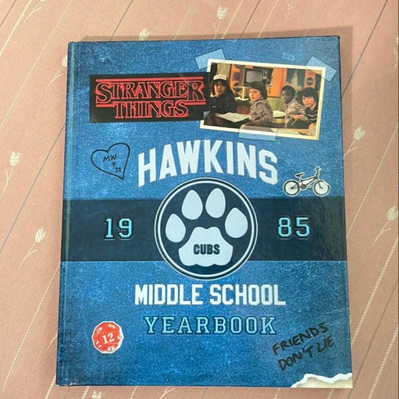Hawkins Middle School Yearbook/Hawkins High School Yearbook (Stranger Things)