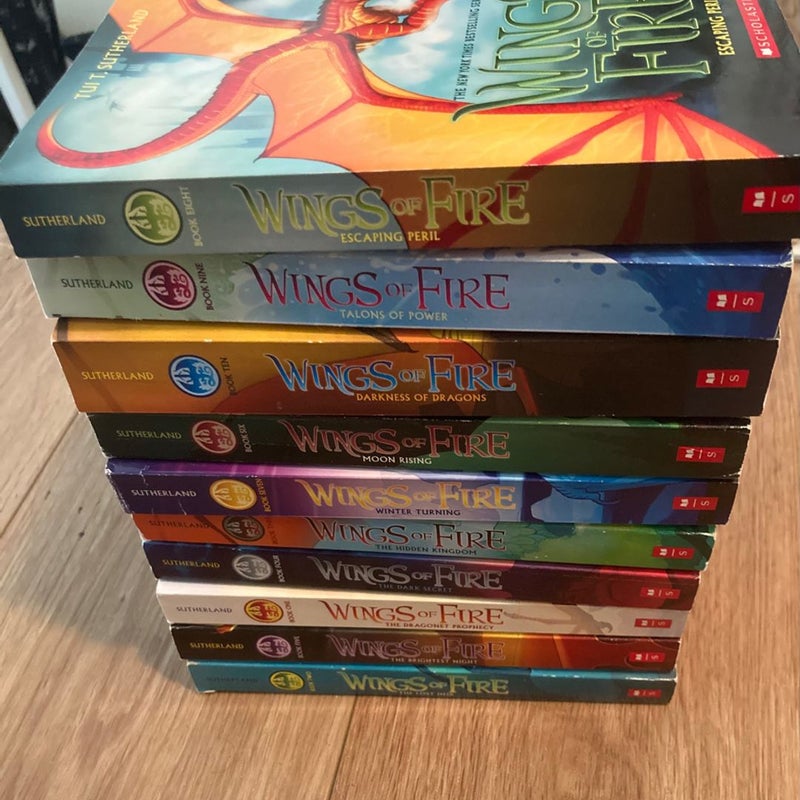 Wings of Fire Book Collection #1-10