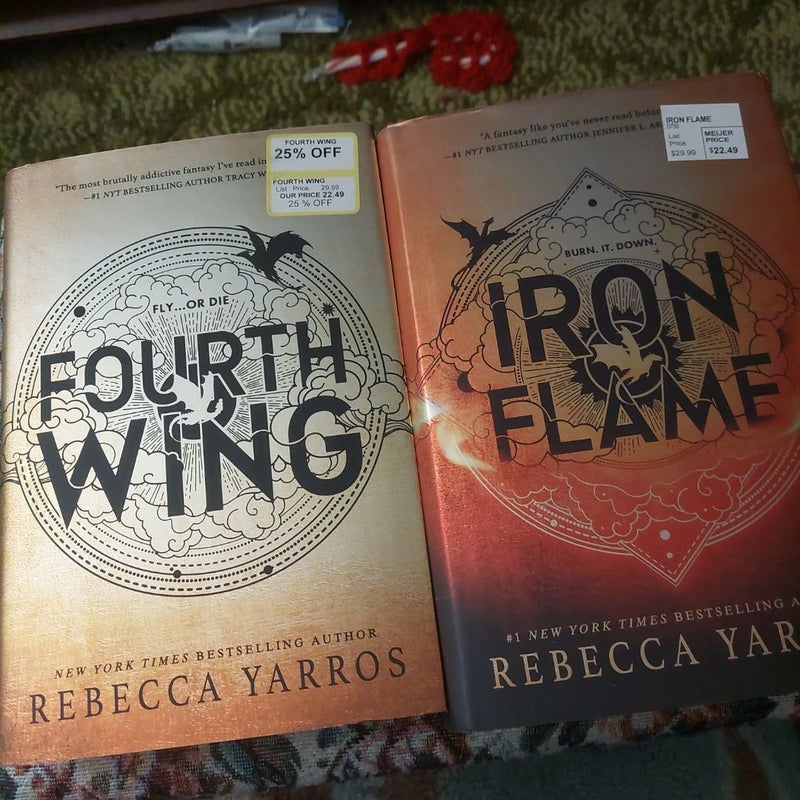 Fourth Wing series 2 book bundle