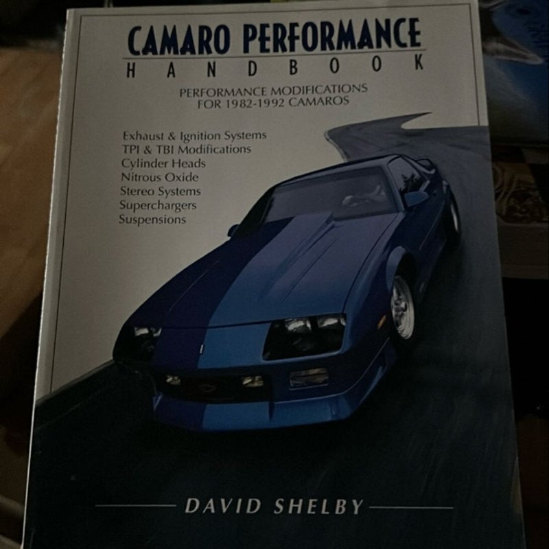 1982 - 1992 Camaro performance handbook 