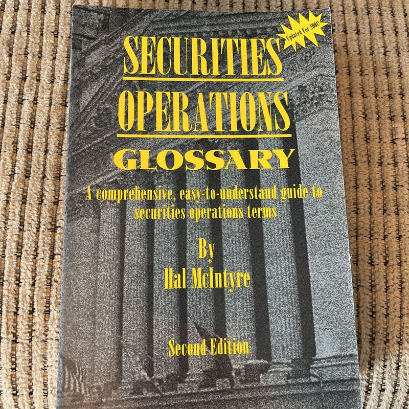 Securities Operations Glossary II