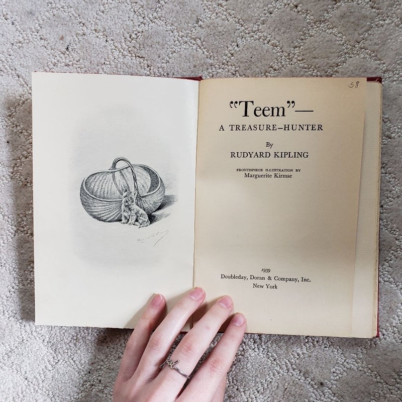 Teem: A Treasure Hunter (1st Edition, 1939)