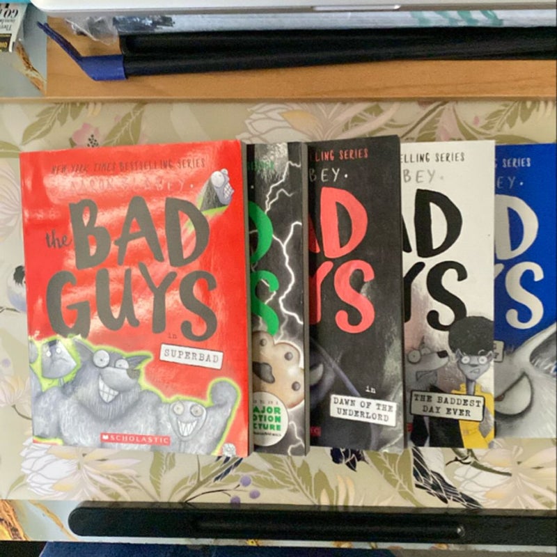 The Bad Guyes (Superbad, The One, Dawn of the Underlord, The Baddest Day Ever, The Big Bad Wolf