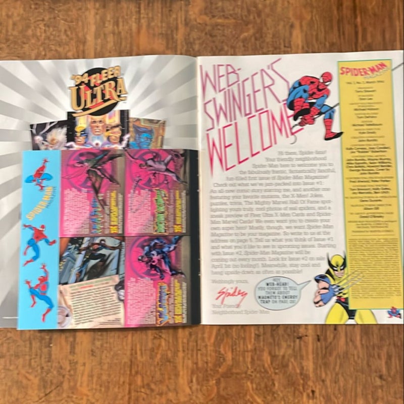 Web of Spider-Man and Spider-Man Magazine