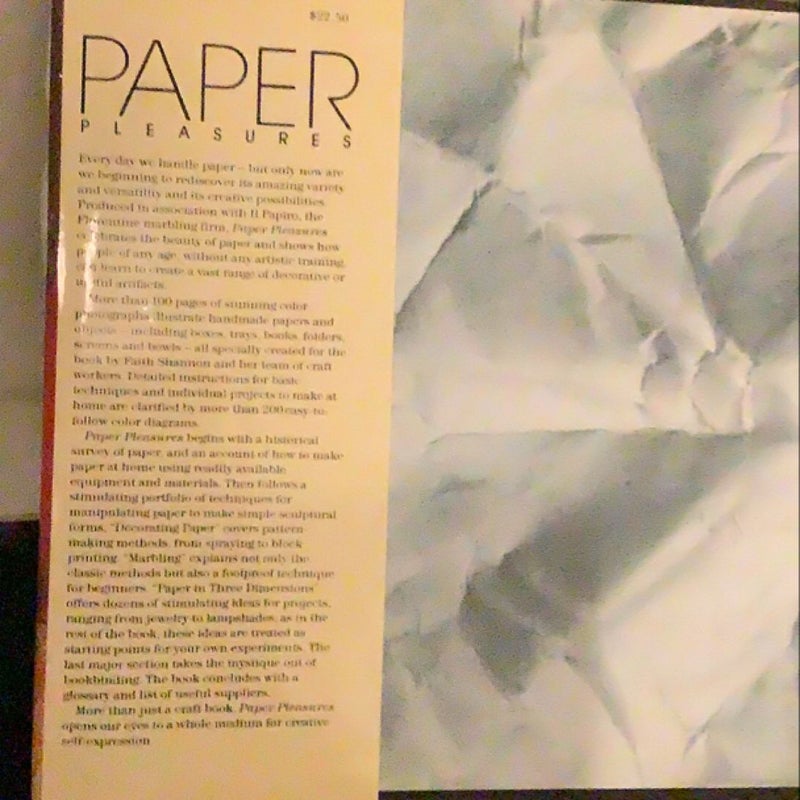 Paper pleasures