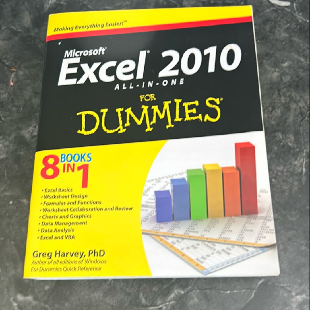 Excel 2010 All-In-One for Dummies