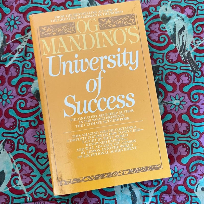 Og Mandino's University of Success (Vintage 1982)
