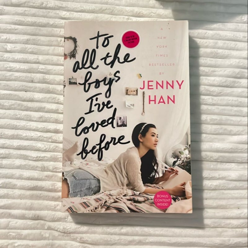 To All the Boys I've Loved Before