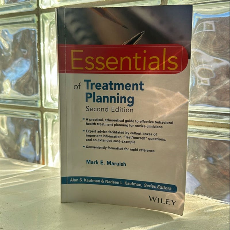 Essentials of Treatment Planning