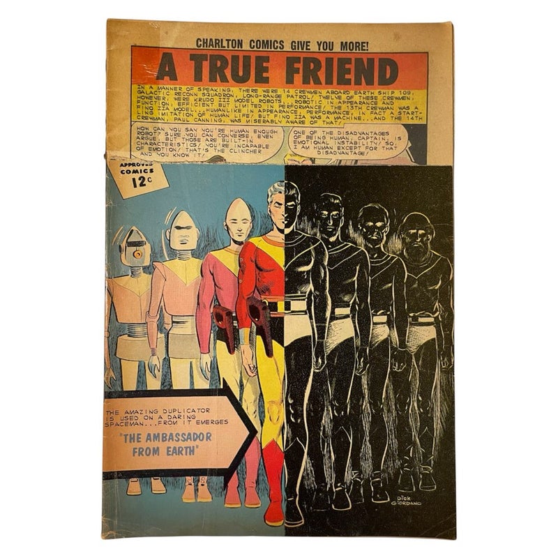 Space Adventures #48 (Nov 1962) REMAINDERED “The Ambassador from Earth” Charlton