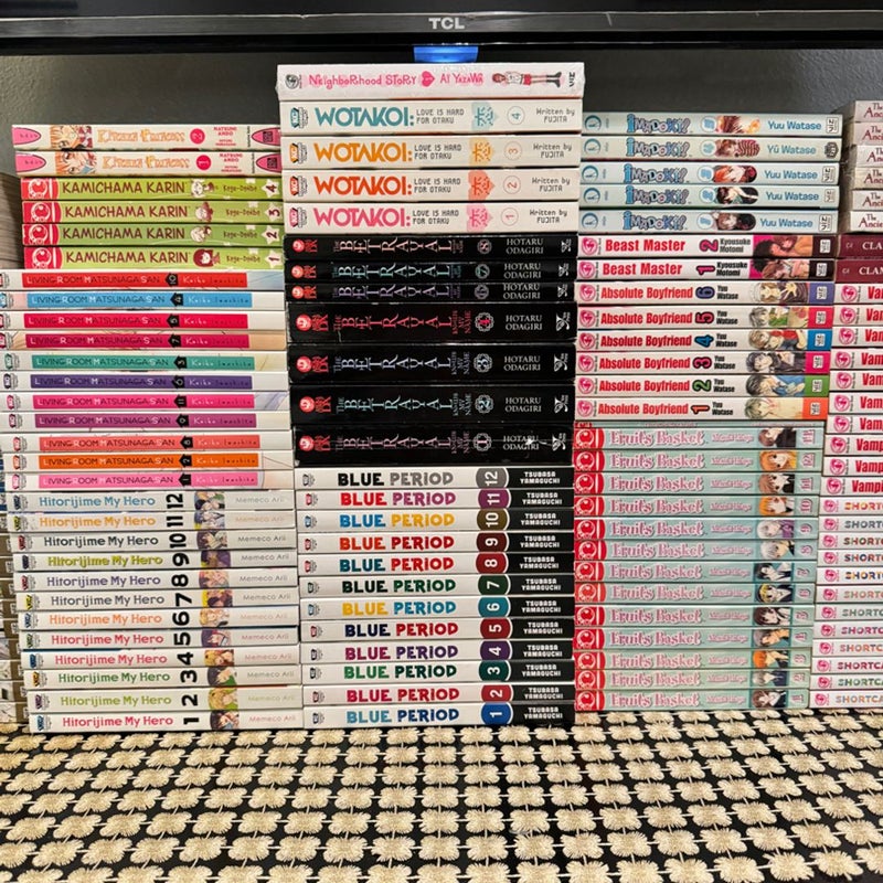 Big Shojo Manga Lot! • Message to Split