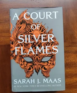 A Court of Silver Flames by Sarah Maas Book Novel Hardcover Romance Fantasy