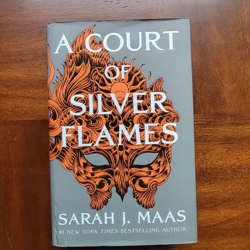 A Court of Silver Flames by Sarah Maas Book Novel Hardcover Romance Fantasy