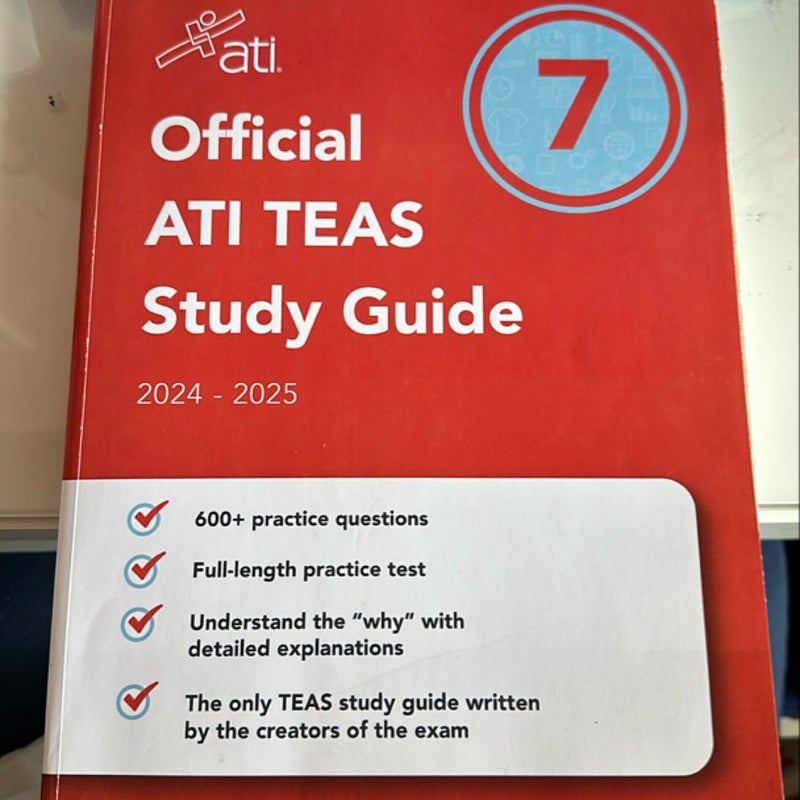 Official ATI TEAS Study Guide 7