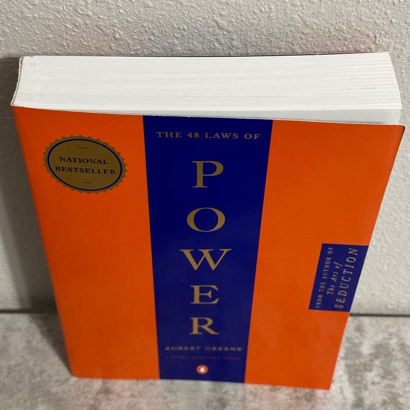 THE 48 LAWS OF POWER NATIONAL BESTSELLER ROBERT GREENE A JOOST ELFFERS BOOK  NEW