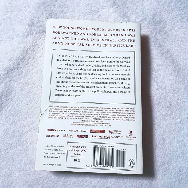 Testament of Youth (Movie Tie-In)