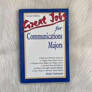 Great Jobs for Communications Majors