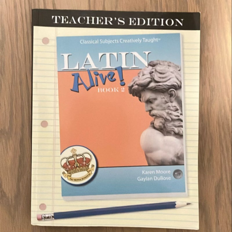 Latin Alive Book 2 Teacher's Edition